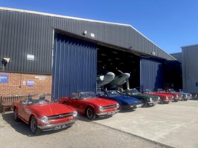 LVG visit De Havilland Museum