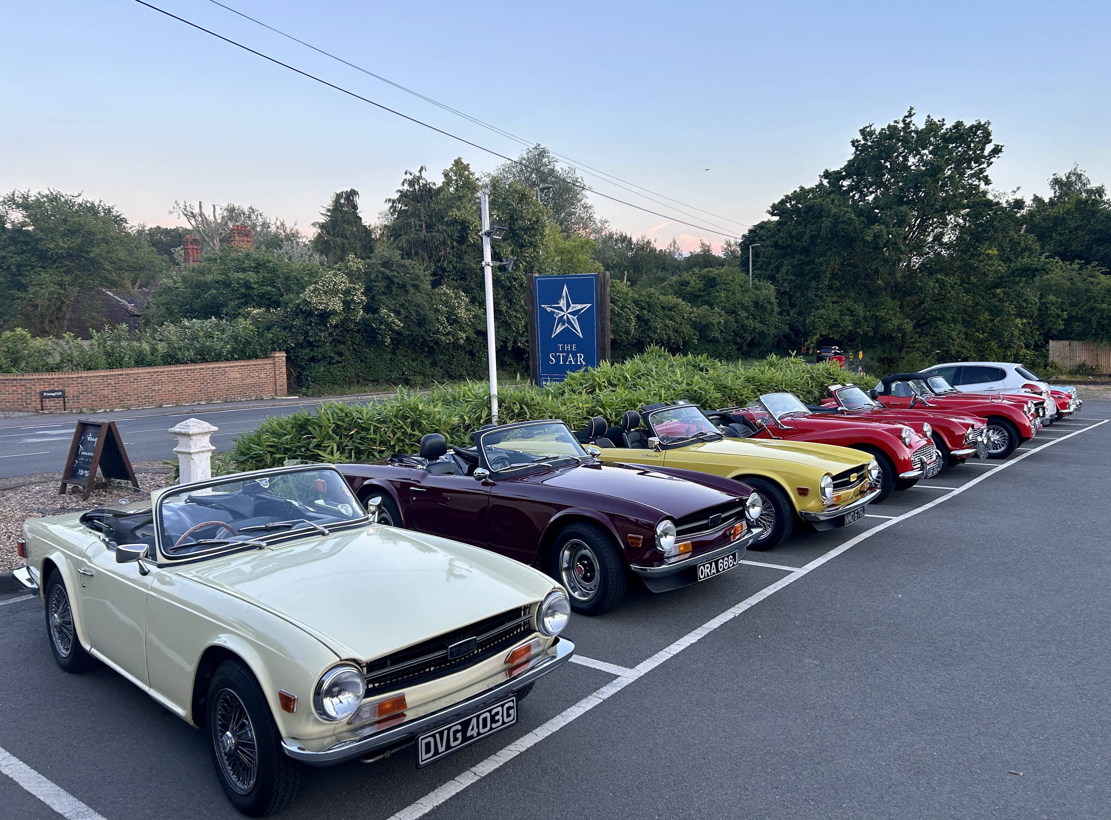 London Group 1st Monthly Meeting - The Star, Malden Rushett