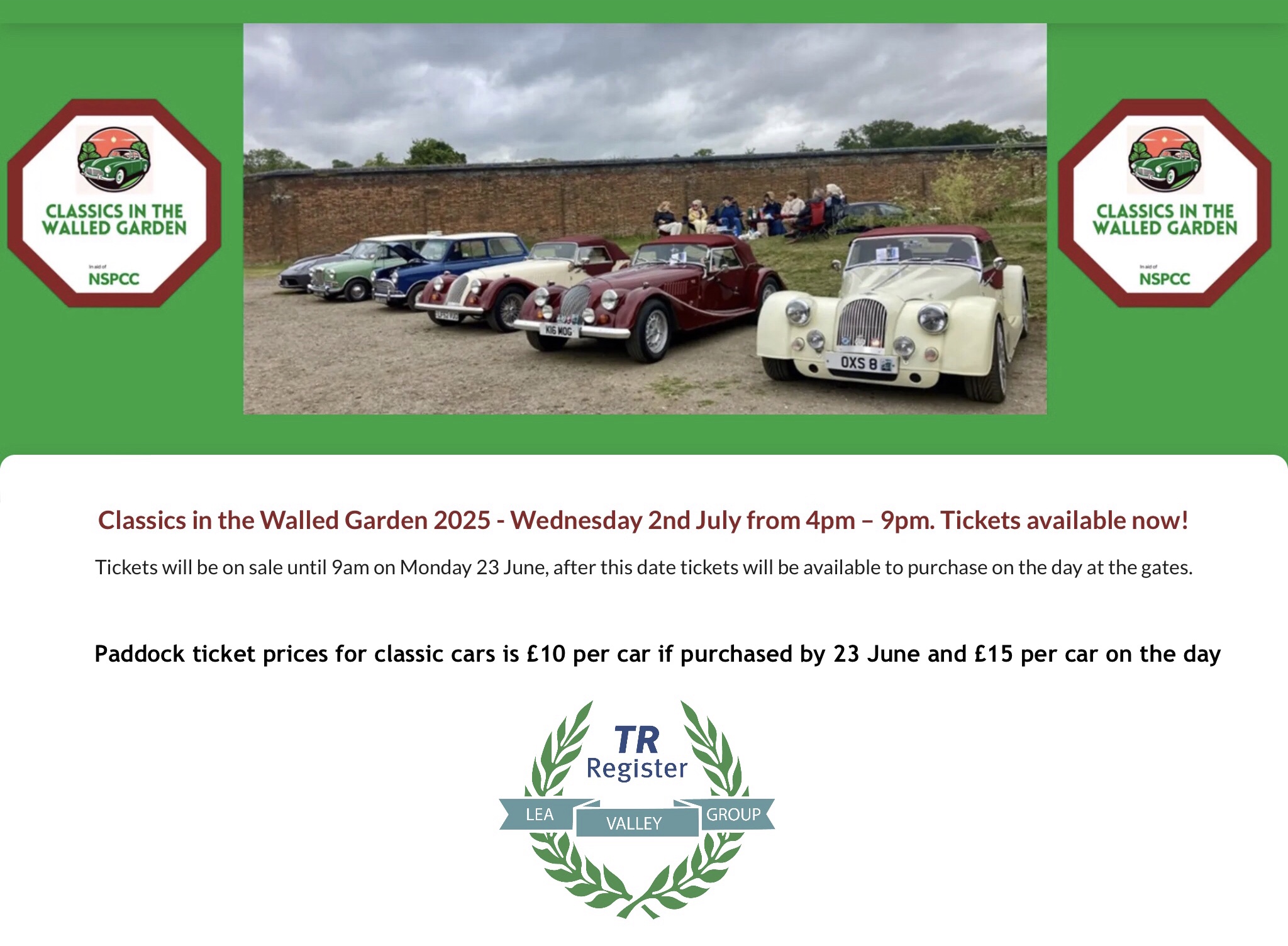 LVG @ Luton Hoo Walled Garden Classic Car Show