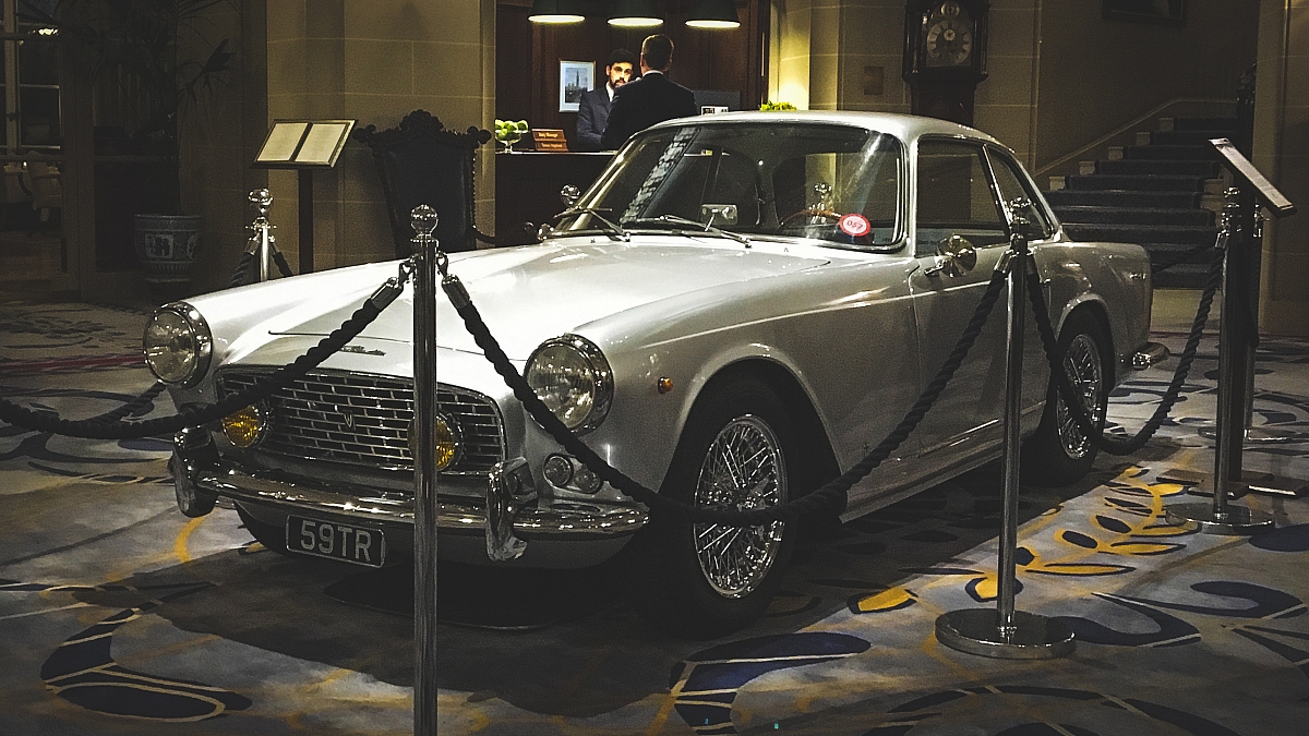 Triumph Italia graces the RAC club rotunda