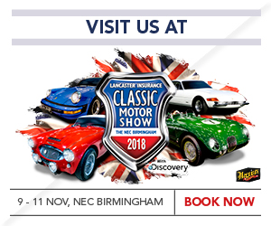 See TR Register at the NEC Classic Motor Show