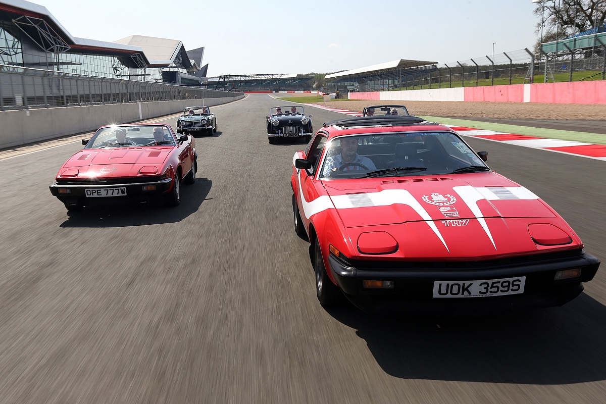 Silverstone Classic 2015 - A Triple Triumph Celebration