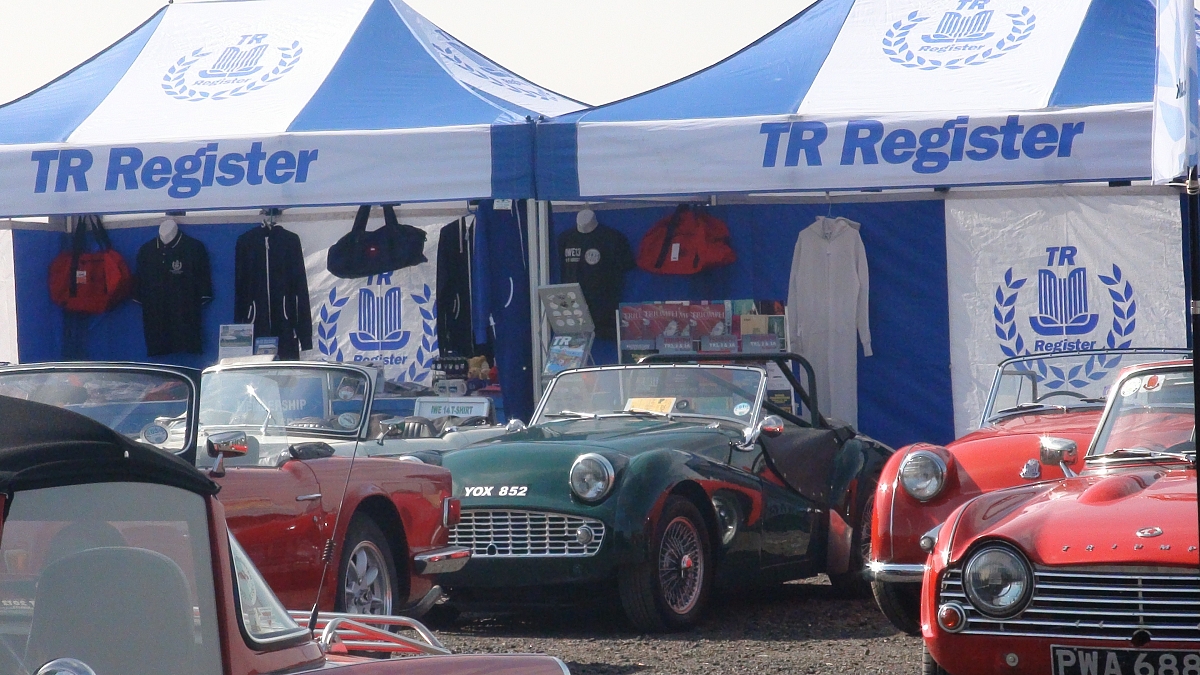 TR Register wins Best Club Stand at Donington Historic Festival 2013